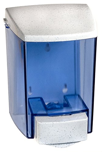 San Jamar S30TBL Classic Bulk Liquid/Lotion Soap & Hand Sanitizer Dispenser, 30 oz. Capacity, Arctic Blue - color: Blue