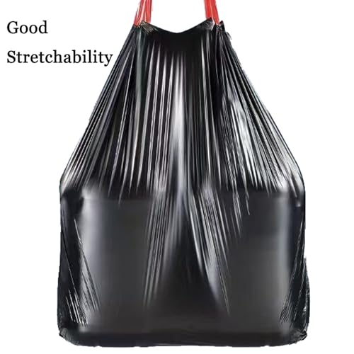 Ultra Thick16-18 Gallon Black Drawstring Trash Bags | 26x33 inches Heavy Duty Plastic Garbage Bags for Household Kitchen Living room Office Restaurant Thickened Stretchy