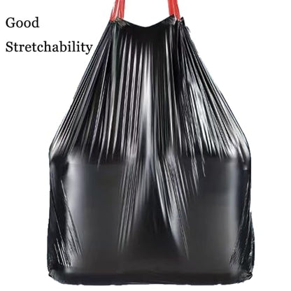 Ultra Thick16-18 Gallon Black Drawstring Trash Bags | 26x33 inches Heavy Duty Plastic Garbage Bags for Household Kitchen Living room Office Restaurant Thickened Stretchy