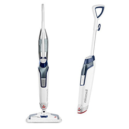 Bissell PowerFresh Deluxe 1806 Steam Mop for Tile, Hardwood & Sealed Floors w/Built‑in SpotBoost Brush, Fast 30‑Second Warm‑Up, Variable Steam Levels, Fresh Scent Discs Compatible - style: PowerFresh Deluxe