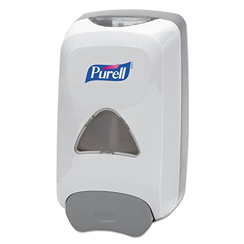 PURELL FMX-12 Push-Style Hand Sanitizer Foam Dispenser,Dove Grey,for 1200 mL PURELL FMX-12 Hand Sanitizer Foam Refill - 5120-06,(Pack of 6) - size: 1 Count (Pack of 6)