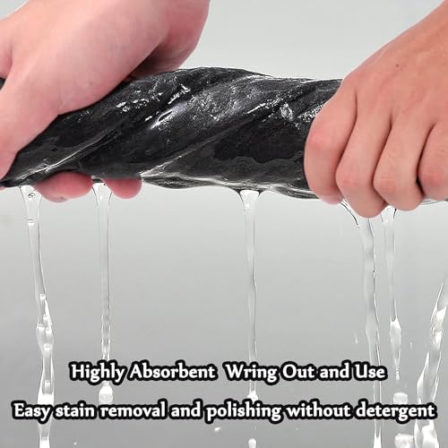 12″x15.5″ Thickened Magic Microfiber Cleaning Cloth - 6/Pack