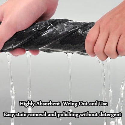 12″x15.5″ Thickened Magic Microfiber Cleaning Cloth - 6/Pack