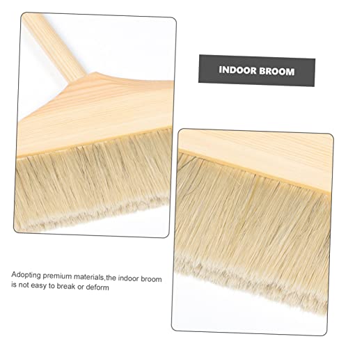 ORFOFE Sweeper for Hardwood Floors Soft Broom Detachable Handle Telescopic Sweep Broom