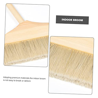 ORFOFE Sweeper for Hardwood Floors Soft Broom Detachable Handle Telescopic Sweep Broom