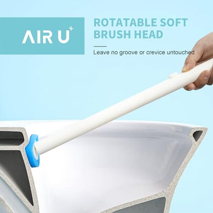 48 Count Disposable Toilet Brush Heads, Toilet Bowl Wand Refills for Toilet and Bathroom Cleaning, Not Suitable for Electric Toilet Brushes - color: 48 Refill
