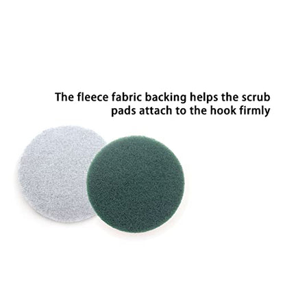Heavy Duty Scour Pads, Non-Scratch Scrub Sponges, ULIFESTAR 5PCS Dish Scrubber Scouring Pads, Dual-Sided Reusable Household Scrub Pads for Dishes,Dish Cleaning Tool,Kitchen Scrubbers & Metal Grills - size: 98mm/4''400-600grits