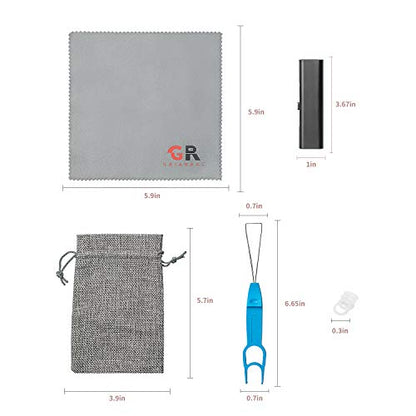 Mechanical Keyboard O Ring Switch Dampener with Keycap Puller Remover Brush Accessory Bag, for Cherry MX Kailh Box Gateron 40A-L (150pcs)