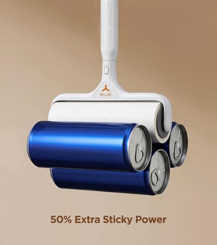 Household Fabric Hair Removal Roller, 16cm Extra Large Sticky Roller Portable Cleaning Tool for Pet Owners