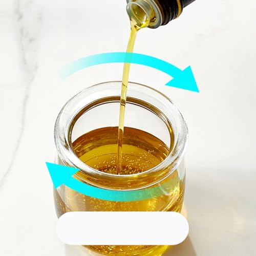 2-in-1 Glass Olive Oil Dispenser with Retractable Silicone Brush – Leakproof Oil Bottle for Cooking, Grilling, Baking & Kitchen Use (White/Green/Yellow) (GREEN) - color: GREEN