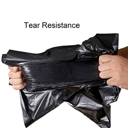 Counts Super Thick Small Trash Bags With Handle, 4 Gallon Black Trash Bags for Kitchen, Office, Travel and Home Garbage Bags (200 Pcs) - color: 200 Pcs