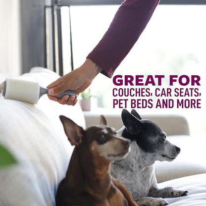 Scotch-Brite Pet Hair Pickup Extra Sticky Lint Roller, Designed for Removing Fur + Fluff on Couches, Clothes, Dog and Cat Beds, & More, 95 Easy-Tear Adhesive Sheets, (Pack of 4) - size: 1 Roller, 95 Sheets (Pack of 4)