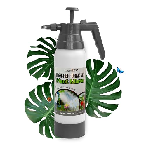 ExtremeMIST High-Performance Garden Sprayer - Ultimate Plant Mister & Spray Bottle for Plants - Horticultural Hand Pump Sprayer with Adjustable Brass Nozzle - Outdoor & Indoor Plant Humidifier - 20 Oz - style: 20oz