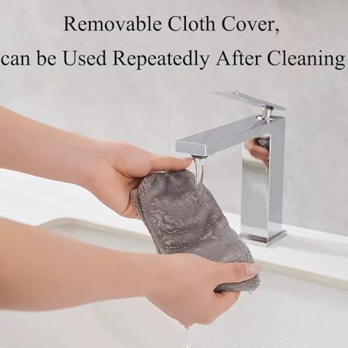 1 Pcs Retractable Gap Dust Cleaner Cleaning Tool with Removable Microfiber Cloths for Cleaning Under Refrigerator, Sofa, Couch, Bed, Furniture (Navy Blue) - color: Navy Blue