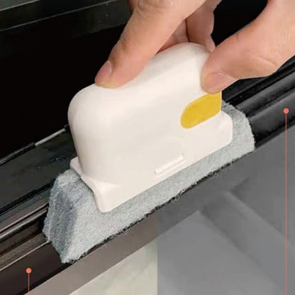 Window Groove Brush, Small Brush for Narrow Spaces with, Easily Sweeps Away and Dust for Window Tracks Sills Door Gaps