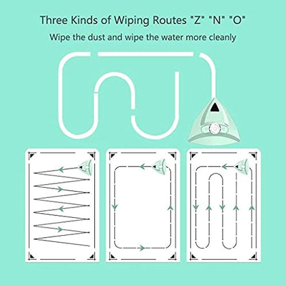 Double-Sided Window Cleaner Glass Wiper Magnetic Cleaning Tools, 5-Files Adjustable Magnetic Glider Washing Brush Tools, for High-Rise Double Car Glazed Windows Thickness 5-35mm
