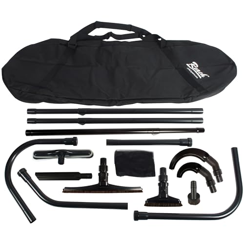 Cen-Tec Systems 90903B 21 Foot High Reach Vacuum Attachment Kit with Carry Bag, Black - size: 21 Ft. Reach Kit w/ Bag