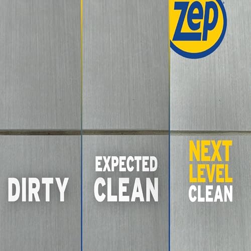 Zep Industrial Grout Cleaner and Brightener - 32 oz (Pack of 4) ZU104632 - Deep Cleaning Pro Formula