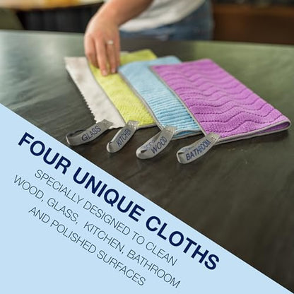 Bona® Microfiber Cleaning Cloths Multipack - style: Microfiber Clothes