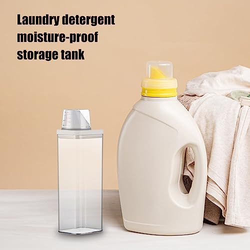 Multi-Purpose Liquid Dispenser - Spill-Proof Silicone Seal for Fabric Softener, Dish Soap & Laundry Storage (XL) - color: Xl