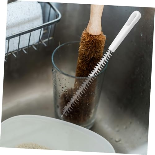 ERINGOGO 2pcs Extra Long Flexible Drain Brush Durable Kitchen Sink Wire Cleaners for Straws Bottles and Pipes Gentle Cleaning Tool for Hair and Food