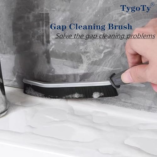 3 Pcs Crevice Cleaning Brush, Hard Bristles Gap Cleaner for Tight Spaces, Grout Cleaner, Bathroom Shower Brushes