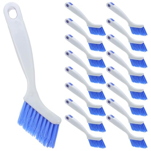 ABOOFAN 20-Pack Groove Cleaning Brushes with Ergonomic Handle – Crevice & Corner Grout Brush Set for Window Tracks, Door Seams, Kitchen Stove Grease