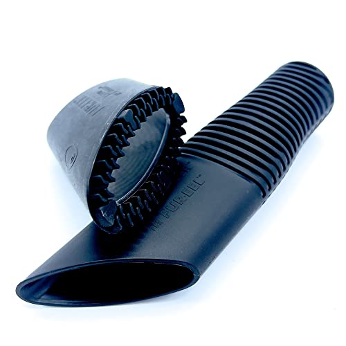 Buff Brite: Fur EEL Pro & Fang Adapter - Pet Hair Remover Vacuum Attachment - Dog & Cat Grooming & Cleanup Tool, Head Works Wet & Dry, Carpet-Home-Car