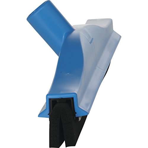 Vikan 77523 Squeegee,Fixed Head,Bench,16",PP/RB,Blue - color: Blue, size: 7752