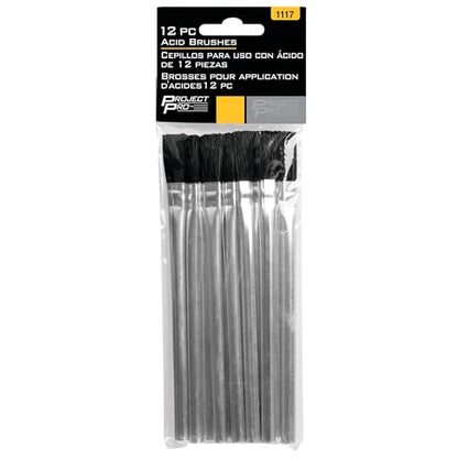 Performance Tool 1117 Acid Brushes (12 Piece)