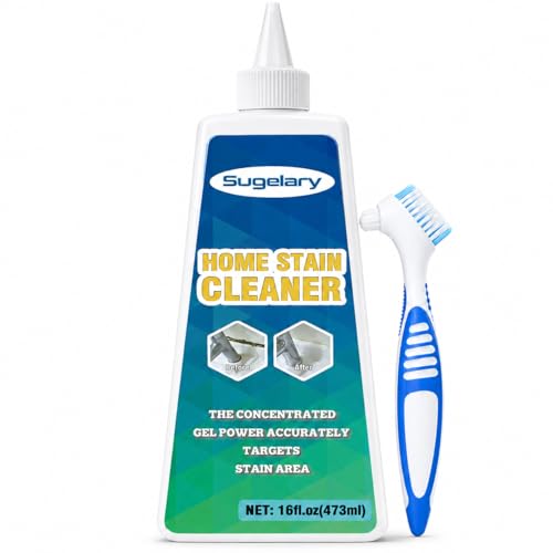 Sugelary Household Washing Machine Cleaner, Home Remover Gel for Refrigerator Strips, Grout Cleaner Best for Home Sink, Kitchen, Showers(16 Fl. oz) - size: 16 Fl Oz (Pack of 1)
