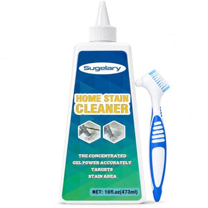 Sugelary Household Washing Machine Cleaner, Home Remover Gel for Refrigerator Strips, Grout Cleaner Best for Home Sink, Kitchen, Showers(16 Fl. oz) - size: 16 Fl Oz (Pack of 1)