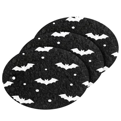 Bats Flying Halloween Dish Scrub Sponges Kitchen Non Scratch Reusable Compressed Cellulose Sponge Hanging for Household Cleaning Washing Dishes Pots and Pans 3 Pack - color: Pattern18