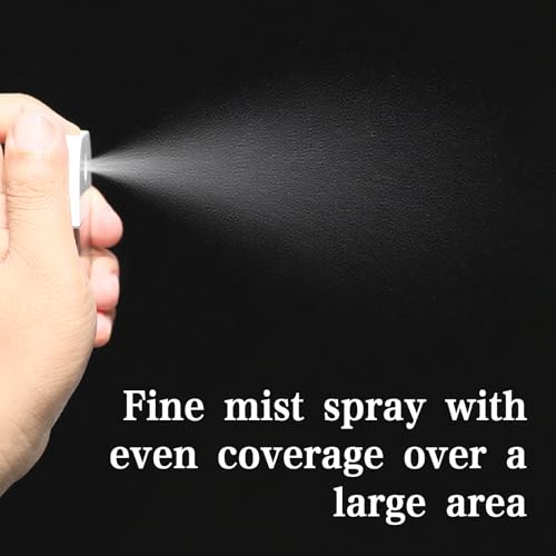 4 Pcs Clear Spray Bottles, Portable Card Spray Bottles, 38 ML Refillable Plastic Perfume Atomizer Vials, Suitable Perfume, moisturizing water, hand sanitizer - color: 38ML 4 Pcs