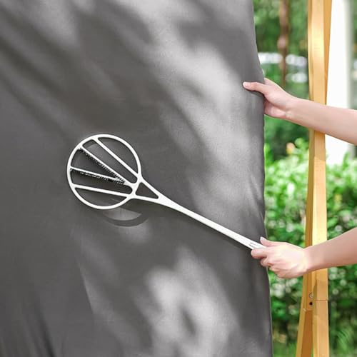 Carpet Rug Beater, Rug Beating Stick, Carpet Beater with Long Handle, Manual Rugs Beaters Paddle, Carpets and Rugs Beaters Dust Removal Tool, Must Have for Pet Owners