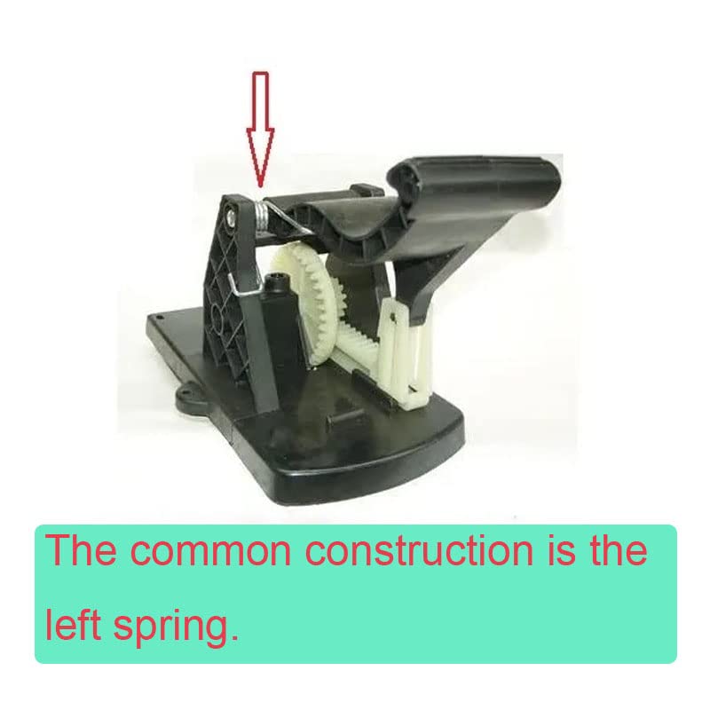 2 Pack Spin Mop Bucket Spring Replacement Right Left Side Rebound V-Shaped Torsion Springs Foot Stepping Rotating Mop Buckets Spring Repair Parts - style: Foot Stepping Mop Bucket Spring