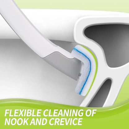 Toilet Bowl Cleaner Wand Refills Compatible with CLOROX, 21 Count Disposable Toilet Brush Refills, Replacement Heads for Toilet Cleaning System - size: 7 Count (Pack of 3)