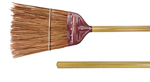Weiler 44007 55" Length, Palmyra Fill, Upright And Whisk Cap Broom, Made in the USA - style: Palmyra Fill