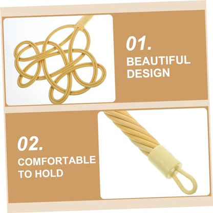 Healifty Quilt Beat Tool with Long Handle Soft PP Material Manual Duster for Carpets and Down Jackets Lightweight Portable Rug Paddle for Household Dust Removal and Cleaning