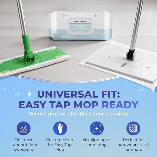 Baking Soda Cleaning Wipes - Wet Floor Mopping Replacement Pad Refills Compatible with Swiffer Sweeper Mop - Larger & Thicker Disposable Cloths for Multi-Surfaces - 30 Count (Pack of 1) - size: 30 Count (Pack of 1)