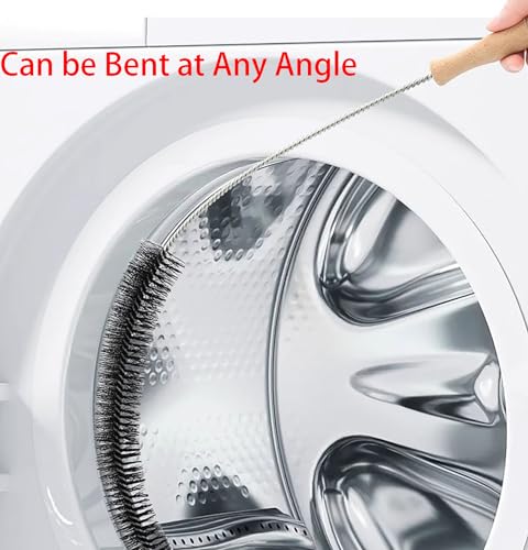 Washing Machine Cleaning Brush, 4 Pcs 27.5 Inch Length Can be Bent Freely Cleaning Brush for Household (4)