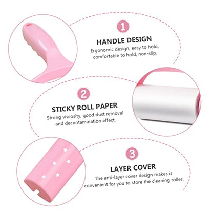 GALPADA Hair Removal Roller Sticky Rollers for Clothing Lint Remover Pet Hair Removers