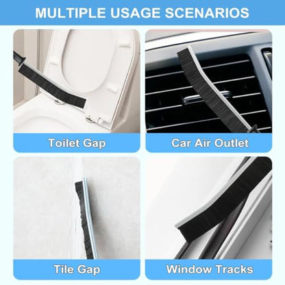 Washing Machine Cleaner Brush Set (6-Pcs) for Front & Top Load Washers – Deep Cleaning Kit for Rubber Seal, Drum, Dispenser, Tight Gaps & Multipurpose Cleaning in Kitchen, Bathroom & Home