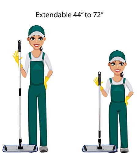 Ultimate Microfiber Mop Kit - Elevate Your Floor Cleaning Game! 18 Inch Kit - size: 18 Inch
