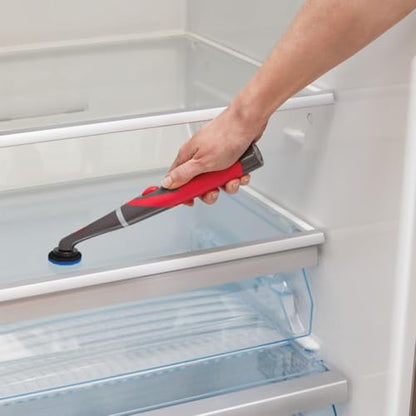 Rubbermaid Reveal Power Scrubber Attachable Scouring & XL Brush Head, for Cordless Electric Battery Powered Scrub Brush, Ideal for Kitchen/Stovetop/Dish/Silverware/Utensils/Appliances - style: Dual Head Combo