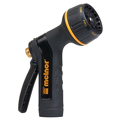 Melnor 995037 Rear Trigger 7 Watering Patterns XT Metal Garden Hose Nozzle, Basic - style: 7-Pattern