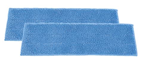 Superio Microfiber Mop Replacement Head, 16 inch Damp Mop Pad Refill for Miracle Mop Dusting and Spray Mop, attaches to Velcro mop(2 Pack) - size: 2 Refills