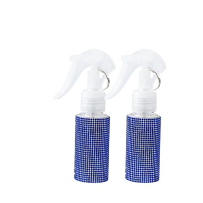 60ml Empty Spray Bottles, Continuous Spray Bottle for Hair, Spray Water Bottle Fine Mist Refillable, Skin Care, Showering Pets, Plants, Travel, Ironing and Cleaning -Blue - color: Blue