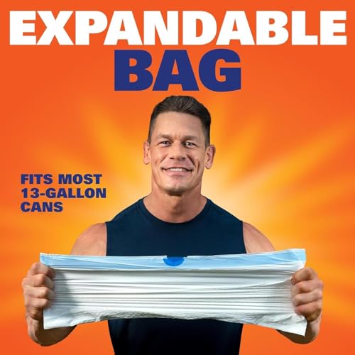 Hefty Ultra Strong Tall Kitchen Trash Bags, Citrus Twist, 13 Gallon 20 Count (Pack of 4) - size: 20 Count (Pack of 4)