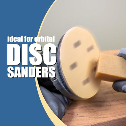 Abrasive Cleaning Stick Sandpaper Cleaner | Remove Dust and Debris from Sanding Belts & Discs | Small Natural Rubber Cleaning Block for Woodworking | 1-1/2" x 1-1/2" x 8" (Small 2 Pack) - size: Small 2 Pack